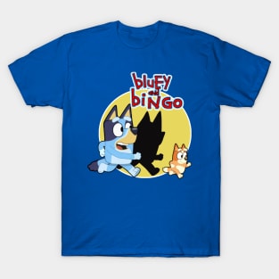 bluey dad chase bingo T-Shirt